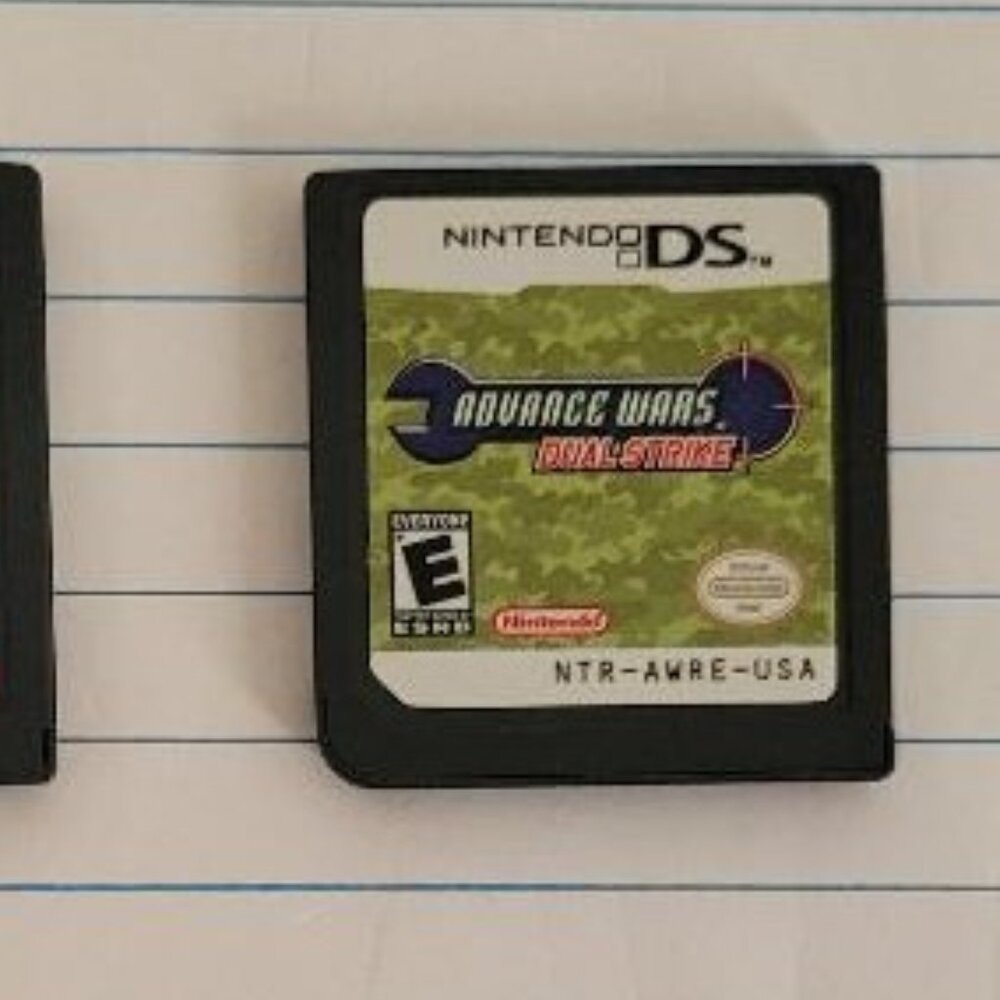 Nintendo DS Games- advance wars , true swing golf